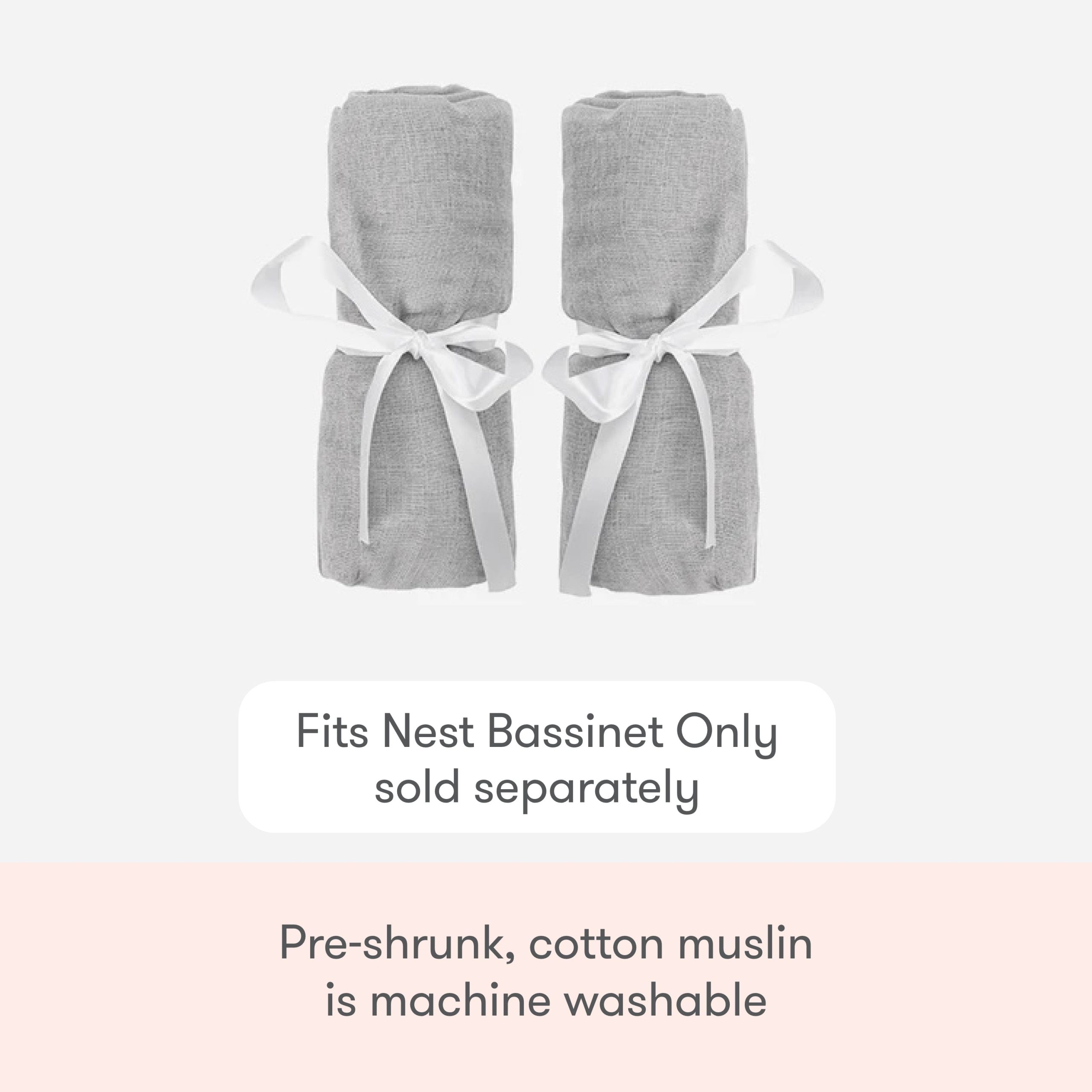 Nest Bassinet Extra Sheets - Image 4