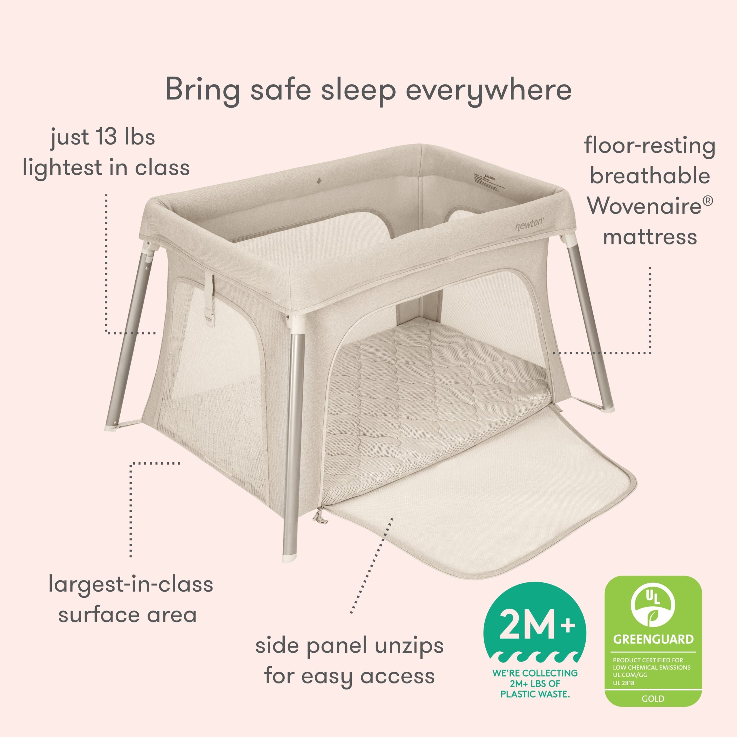 Compact Travel Crib & Play Yard - Image 23