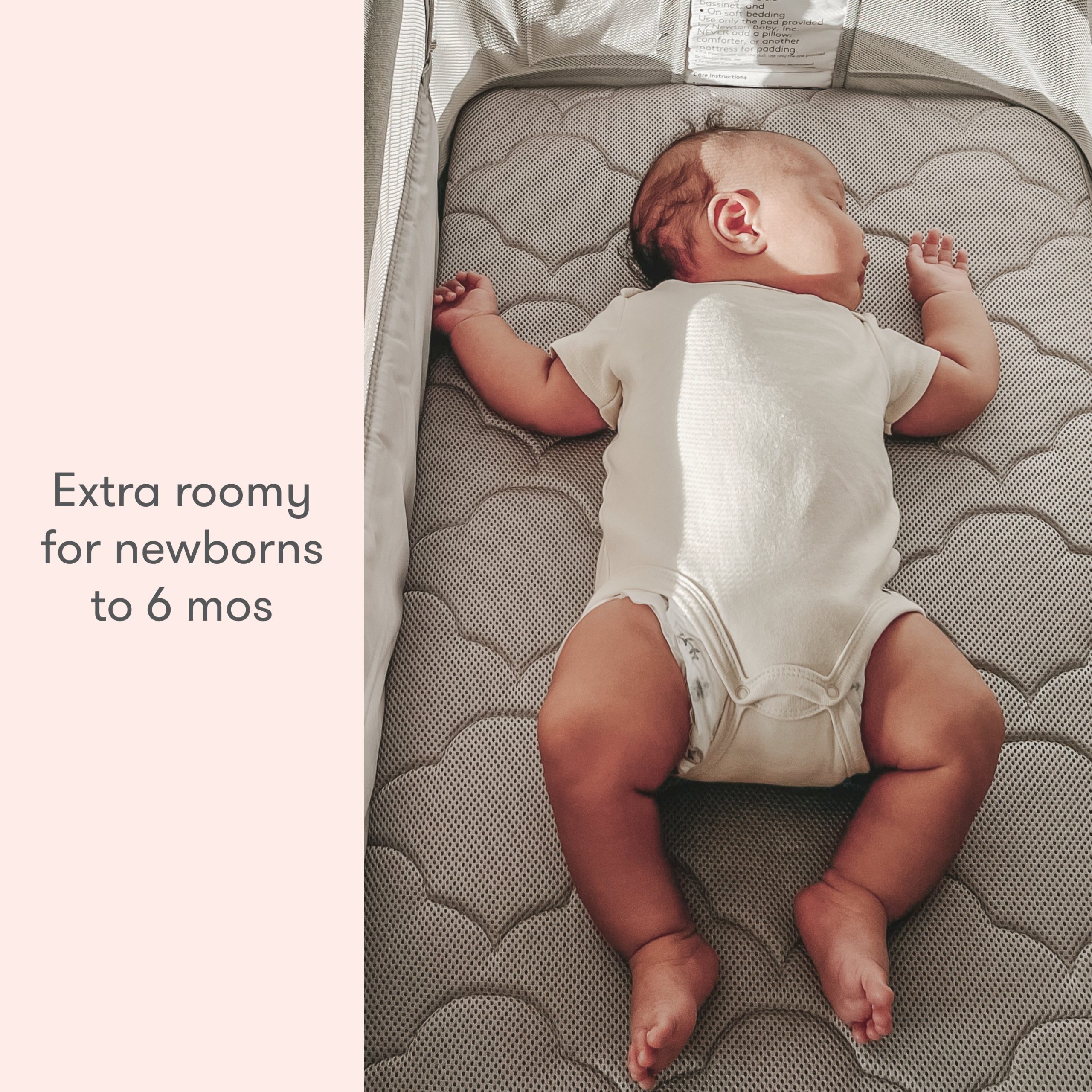 Bedside Sleeper. Original Crib Mattress + Waterproof Pad - Image 4
