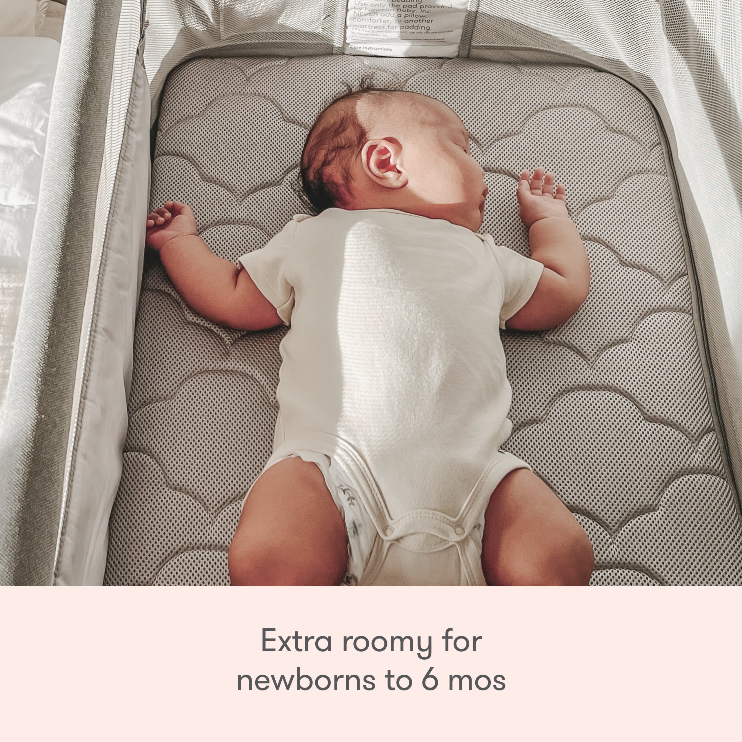 Bassinet & Bedside Sleeper + Original Crib Mattress - Image 6
