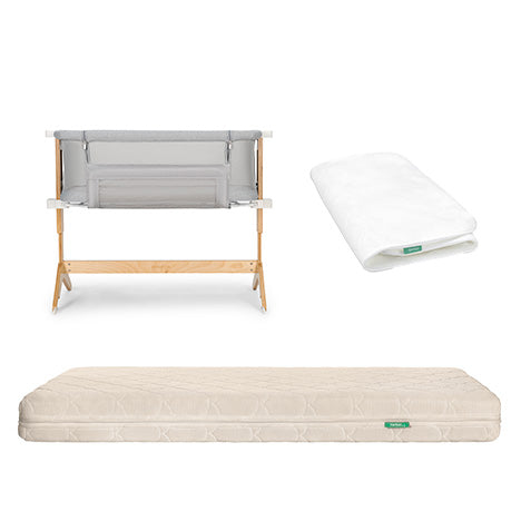 Bedside Sleeper. Original Crib Mattress + Waterproof Pad - Image 46