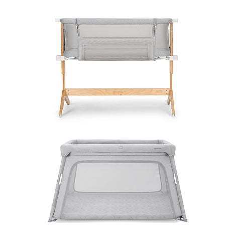 Bassinet & Bedside Sleeper + Deluxe Travel Crib