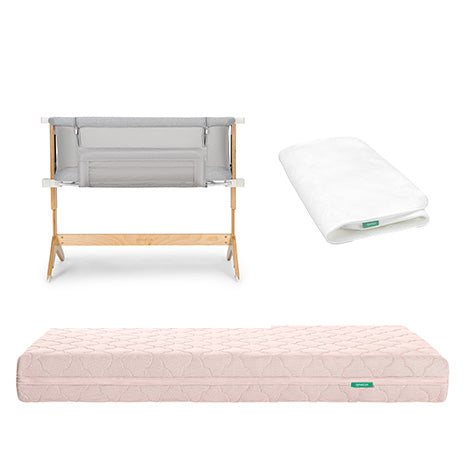 Bedside Sleeper. Original Crib Mattress + Waterproof Pad - Image 38
