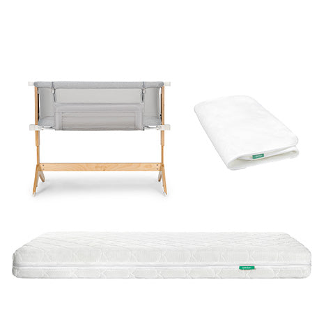 Bedside Sleeper. Original Crib Mattress + Waterproof Pad - Image 24