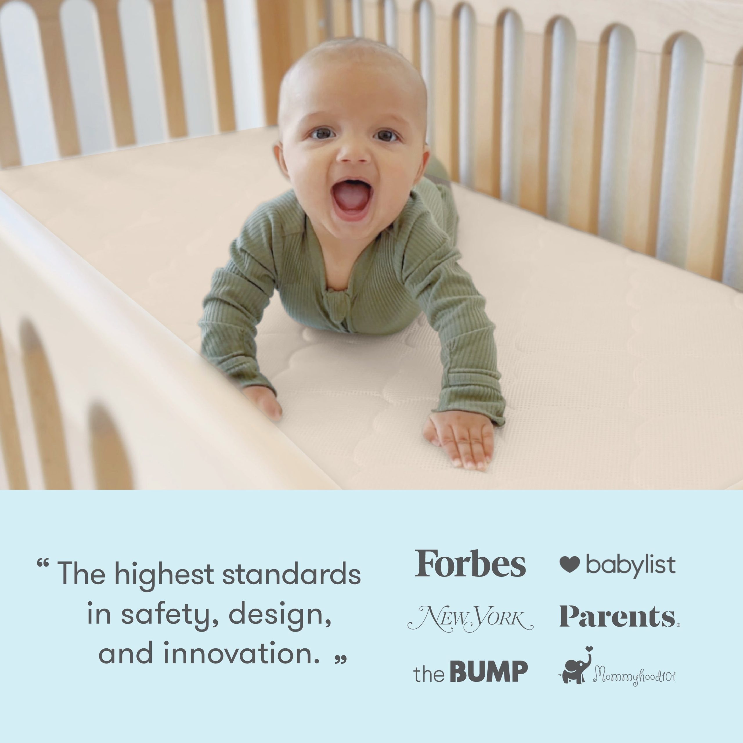 Bassinet & Bedside Sleeper + Original Crib Mattress - Image 54
